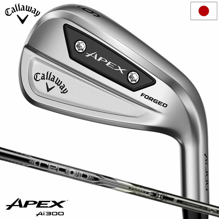 キャロウェイ APEX Ai300 アイアン 6本セット (#5-#9,P) メンズ 右用 RECOIL DART 6 for Callaway 日本正規品 2024年モデル