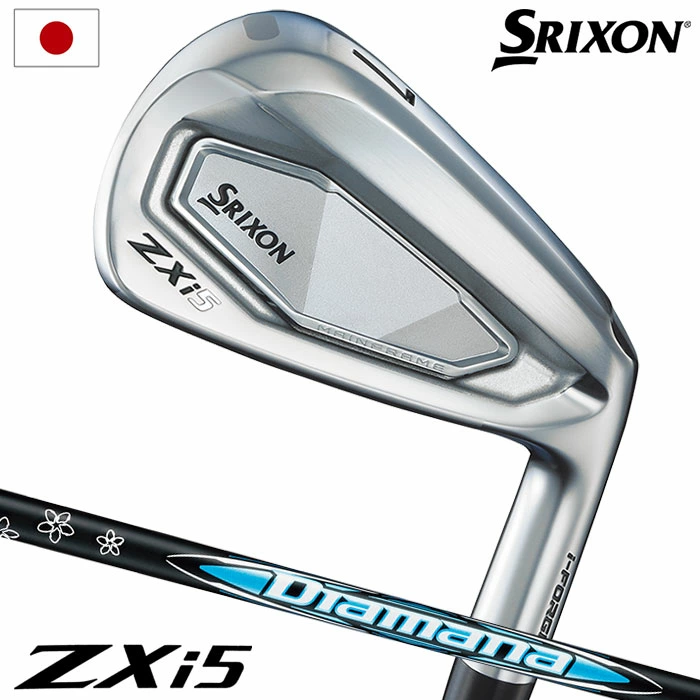 スリクソン SRIXON ZXi5 アイアン 6本セット(5I-9I,PW) メンズ 右用 Diamana ZXi for IRON 2025年モデル 日本正規品