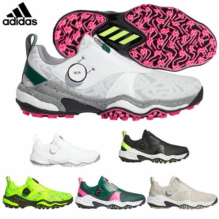 アディダス コードカオス 25 ボア NKZ93 スパイクレス ゴルフシューズ メンズ 2024年モデル adidas 日本正規品
