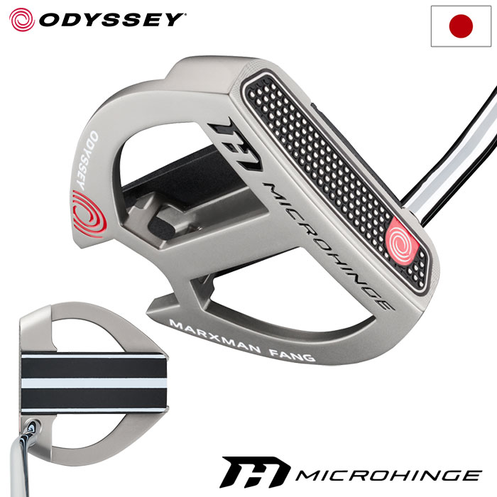 オデッセイ MICROHINGE MARXMAN FANG マイクロヒンジ パター メンズ 右用 スチールシャフト 2024年モデル 日本正規品