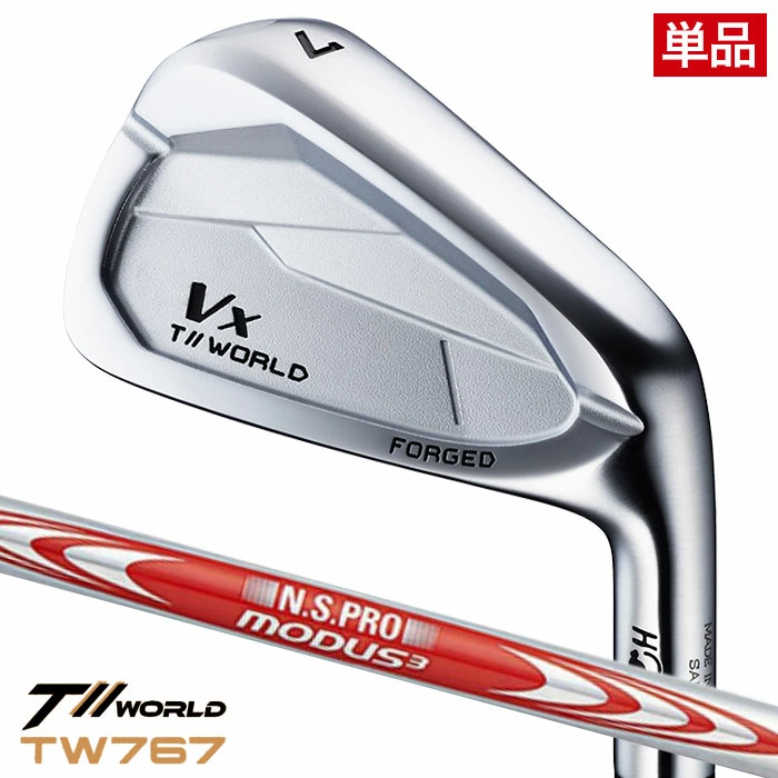本間ゴルフ T//WORLD TW Vx アイアン 単品(#5,AW) メンズ 右用 N.S.PRO MODUS3 TOUR 105 スチールシャフト HONMA 2024年モデル 日本正規品