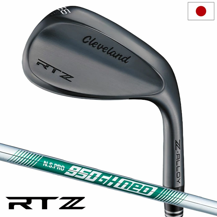 クリーブランド Cleveland Golf RTZ ブラックサテン ウエッジ メンズ 右用 N.S.PRO 950GH neo ゴルフ クラブ 日本正規品 2025年モデル