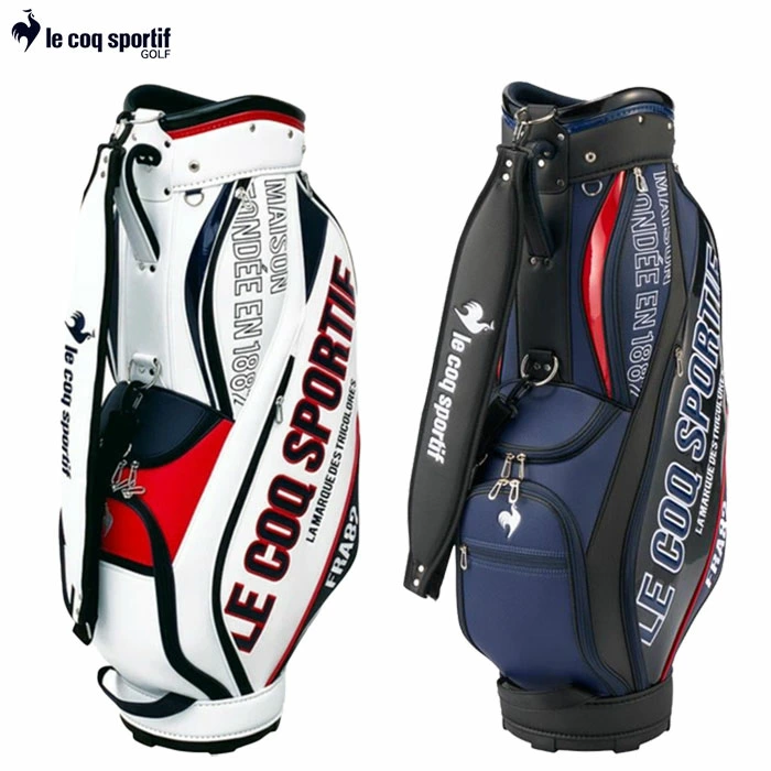 ルコックスポルティフ LG5SCB11M マットデザインキャディバッグ 9.0型 47インチ対応 ゴルフ le coq sportif golf 2025年モデル 日本正規品