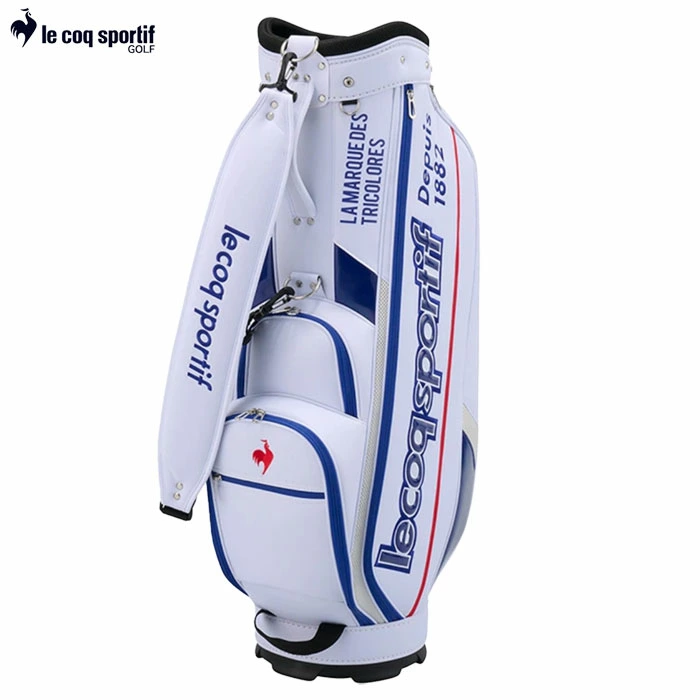 ルコックスポルティフ LG5SCB12M スポーティデザイン キャディバッグ 9.0型 47インチ対応 ゴルフ le coq sportif golf 2025年モデル 日本正規品