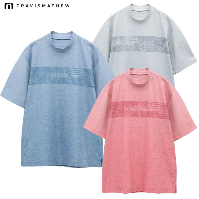 トラヴィスマシュー チェストプリント 半袖ポロ 7AL016 メンズ ゴルフウェア トップス TravisMathew 2025春夏モデル 日本正規品