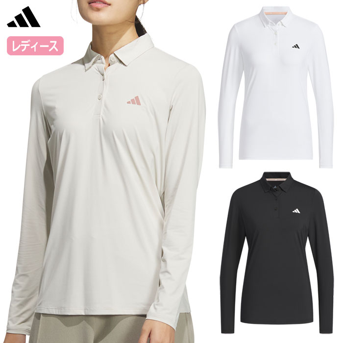 アディダス UVケア付き 長袖シャツ KTI95 レディース ゴルフウェア ゴルフ 2025春夏モデル adidas 日本正規品