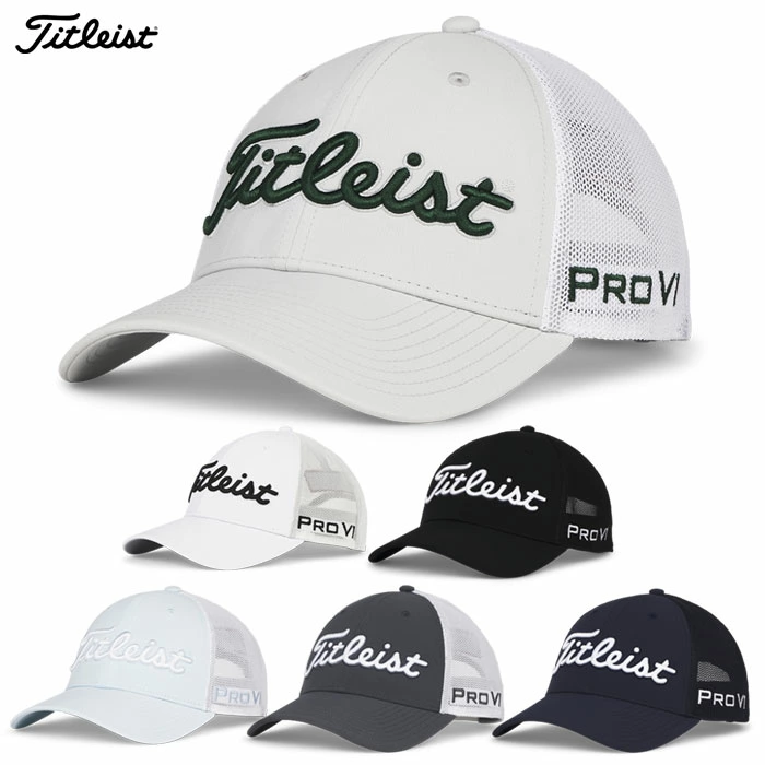 タイトリスト ツアーパフォーマンス メッシュ キャップ メンズ TH25ATPMA 帽子 ゴルフ 2025春夏モデル TITLEIST 日本正規品