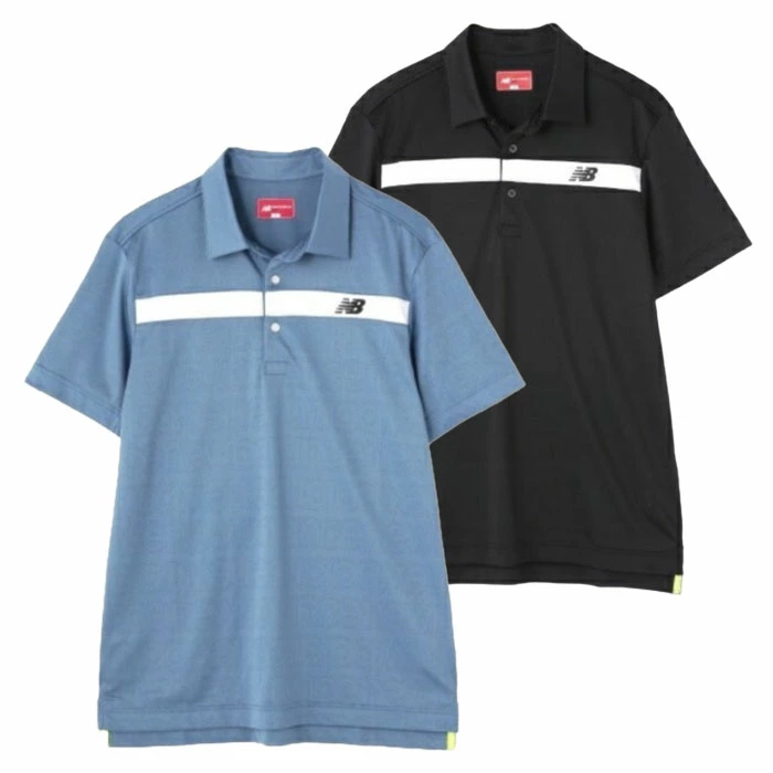 ニューバランス アウトラインステッチ 半袖 012-4168002 メンズ ゴルフウェア new balance 2024春夏モデル 日本正規品