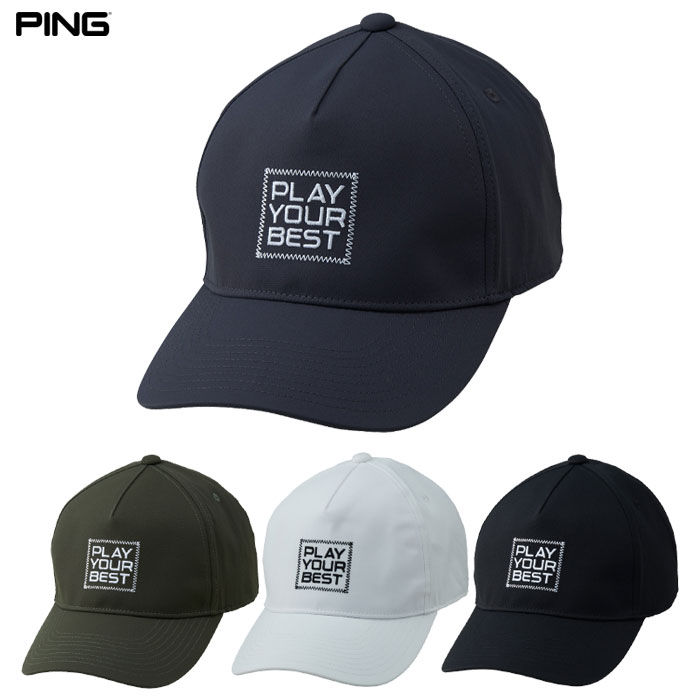 PING ピン HW-U2510 コーデュラキャップ メンズ 帽子 ゴルフキャップ 2025秋冬モデル 日本正規品