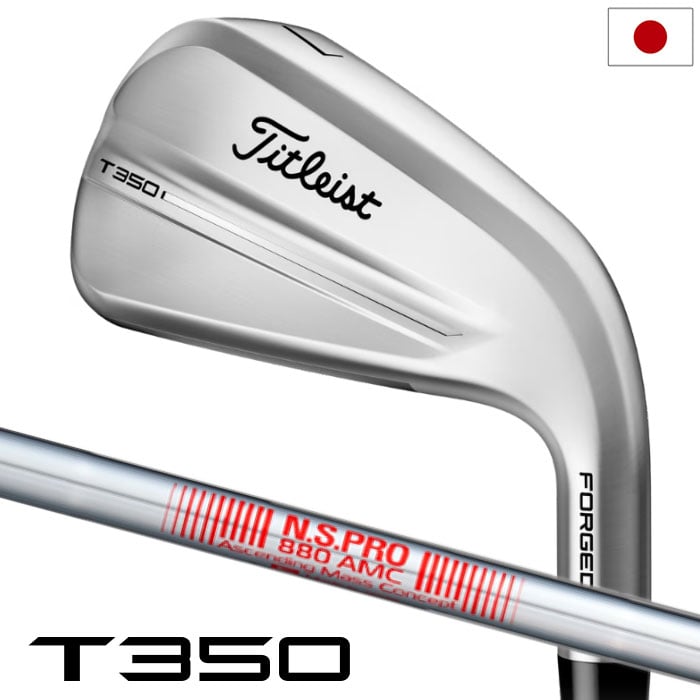 タイトリスト T350 アイアン 6本セット（#6-P+W）メンズ 右用 NS 750GH NEO スチールシャフト 日本正規品 2025年モデル Titleist ゴルフクラブ