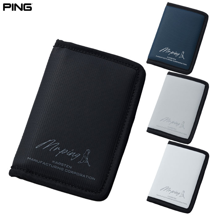 PING ピン AC-F2506 ゴールドラインスコアカードホルダー ゴルフ 2025年モデル 日本正規品