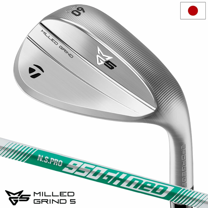テーラーメイド MG5 MILLED GRIND 5 WEDGE ウェッジ メンズ 右用 N.S.PRO 950GH NEO スチールシャフト TaylorMade 日本正規品 2025年モデル ゴルフクラブ