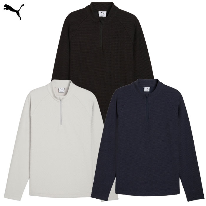 プーマ Boulder 2.0 Golf 1/4 Zip メンズ 632267 ゴルフウェア 2025春夏モデル PUMA 日本正規品