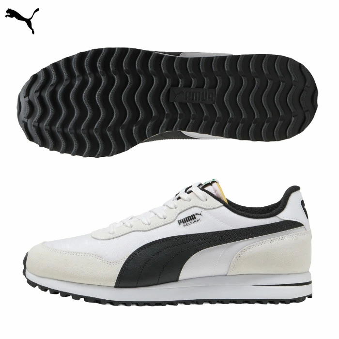 プーマ メンズ ゴルフ プーマ ヘルシンキ スパイクレスシューズ 312158 ゴルフシューズ PUMA 2025年モデル 日本正規品