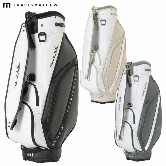 トラヴィスマシュー キャディバッグ RTM カートバッグ 9.5型 47インチ対応 7AL900 ゴルフ TravisMathew 2025年モデル 日本正規品