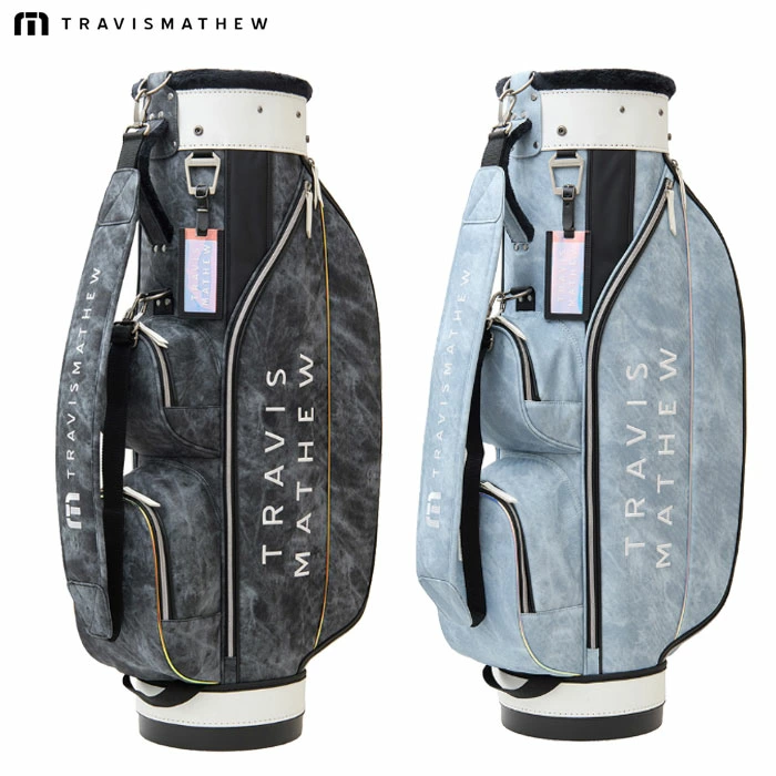 トラヴィスマシュー キャディバッグ MOTIF 9.0型 47インチ対応 カートバッグ 7AM900 ゴルフ TravisMathew 2025年モデル 日本正規品