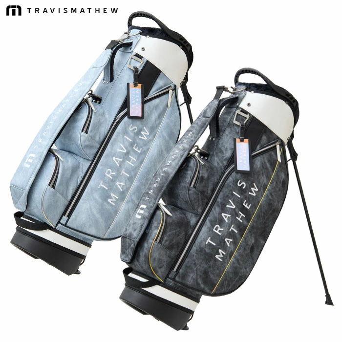 トラヴィスマシュー キャディバッグ MOTIF スタンドバッグ 9.0型 47インチ対応 7AM901 ゴルフ TravisMathew 2025年モデル 日本正規品