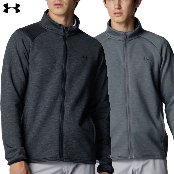 アンダーアーマー UAドライブ ミッドレイヤー フルジップ ジャケット 6007929 メンズ ゴルフウェア ゴルフ UNDER ARMOUR 2025秋冬モデル 日本正規品