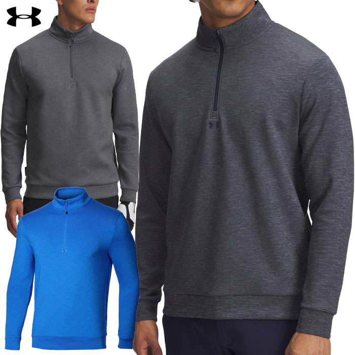 アンダーアーマー UAドライブ ミッドレイヤー プルオーバー 1387124 メンズ ゴルフウェア ゴルフ UNDER ARMOUR 2025秋冬モデル 日本正規品
