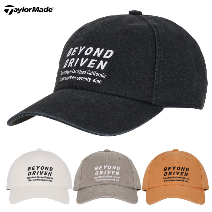 テーラーメイド M ウォッシュドキャップ UN929 メンズ 帽子 ゴルフキャップ ゴルフ TaylorMade 日本正規品 2025秋冬モデル