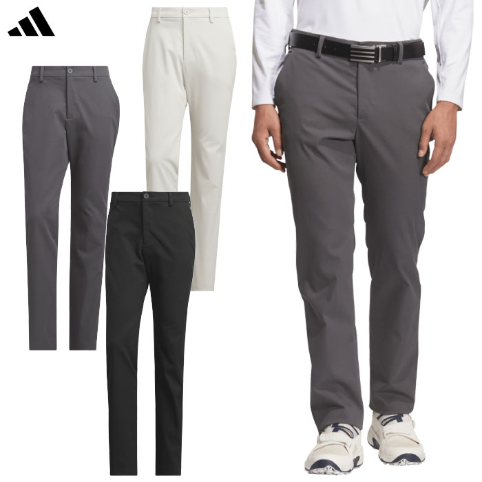 アディダス EX STRETCH ツイストウィーブ 撥水 ドビーパンツ JVU91 メンズ ゴルフウェア ゴルフ 2025秋冬モデル adidas 日本正規品