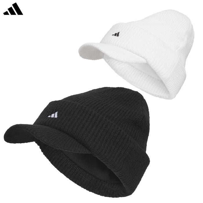 アディダス COLD.RDY グラフィック ブリムニットキャップ KQE15 防寒 あったか ゴルフ メンズ 2025秋冬モデル adidas 日本正規品
