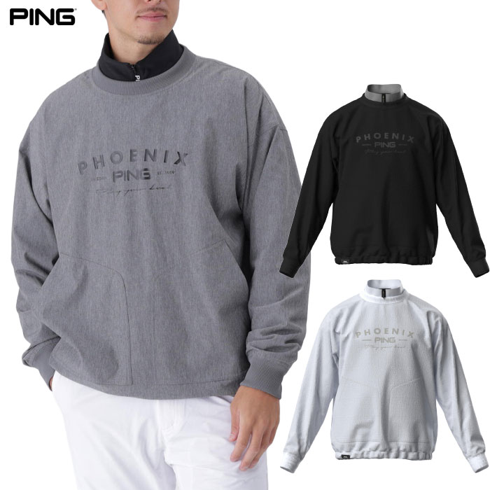 ピン PING 全方向ストレッチ/ダブルフェイス ツインレイヤードアウター 621-5220901 長袖 メンズ ゴルフウェア 2025秋冬モデル 日本正規品
