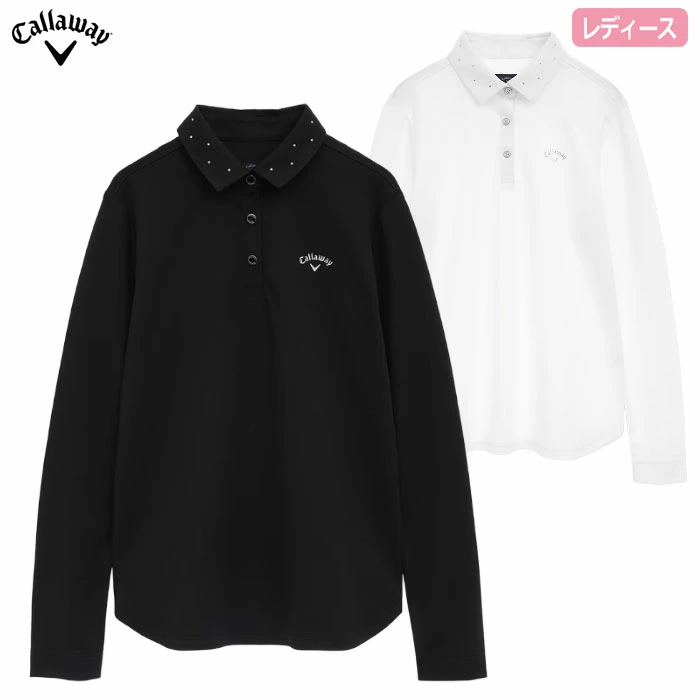 キャロウェイ オニカノコ長袖シャツ C25233200 長袖 レディース Callaway ゴルフウェア 2025秋冬モデル 日本正規品