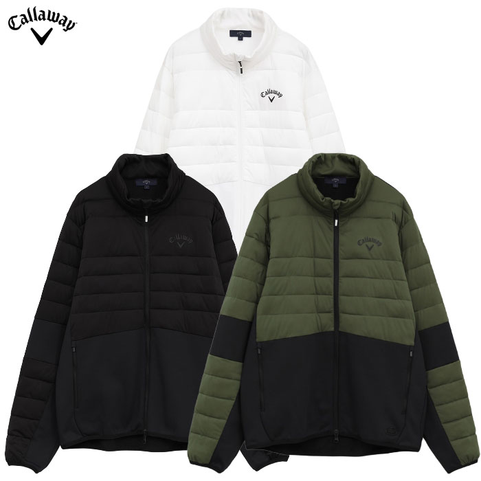 キャロウェイ スターストレッチ中綿＆裏起毛スムーススウェット C25217106 メンズ 袖なし Callaway ゴルフウェア 2025秋冬モデル 日本正規品