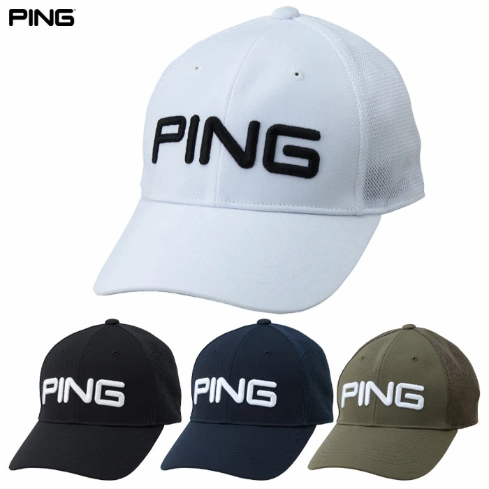 PING ピン HW-U2604 メッシュキャップ メンズ 帽子 ゴルフキャップ 2026春夏モデル 追加カラーモデル 日本正規品