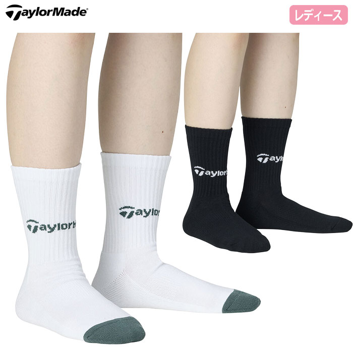 テーラーメイド ミドルソックス TL714 レディース 靴下 ゴルフ TaylorMade 日本正規品 2026春夏モデル