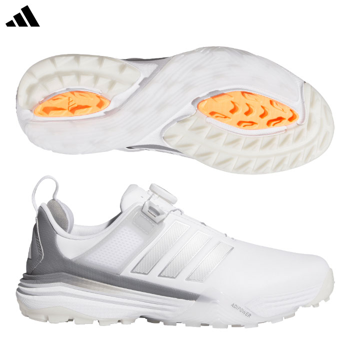アディダス アディパワー 26 SL ボア OOM30 メンズ JS4140 スパイクレス ゴルフシューズ 2026年モデル adidas 日本正規品