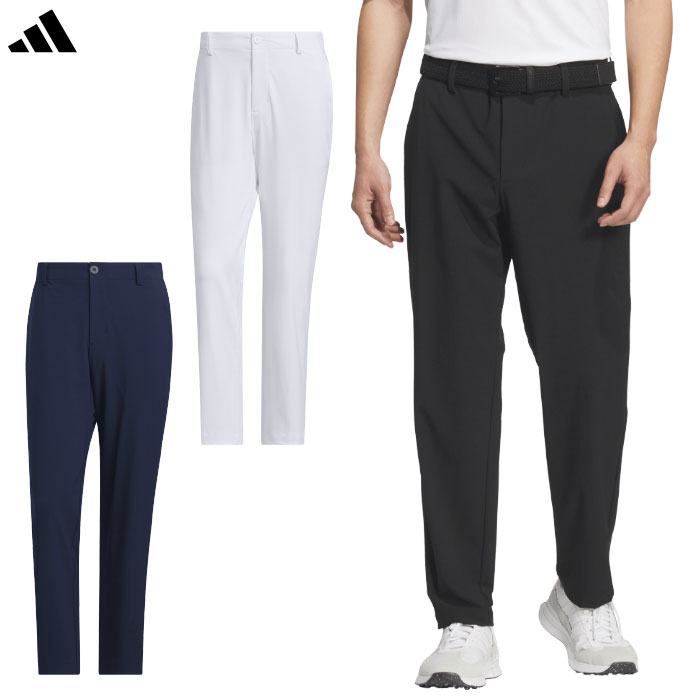 アディダス EX-STRETCH ACTIVE 接触冷感 撥水 ユニバーサル アンクルパンツ TT359 メンズ ゴルフウェア ゴルフ 2026春夏モデル adidas 日本正規品