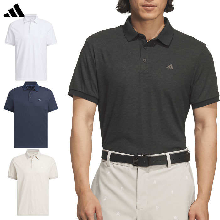アディダス CLIMACOOL クライマクール 接触冷感 ユニバーサル 半袖ピケポロシャツ WM307 メンズ ゴルフウェア ゴルフ 2026春夏モデル adidas 日本正規品