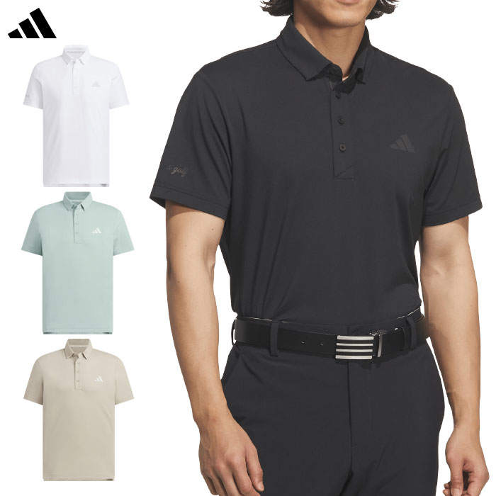 アディダス CLIMACOOL クライマクール 接触冷感 ユニバーサル ボタンダウン 半袖シャツ IF330 メンズ ゴルフウェア ゴルフ 2026春夏モデル adidas 日本正規品