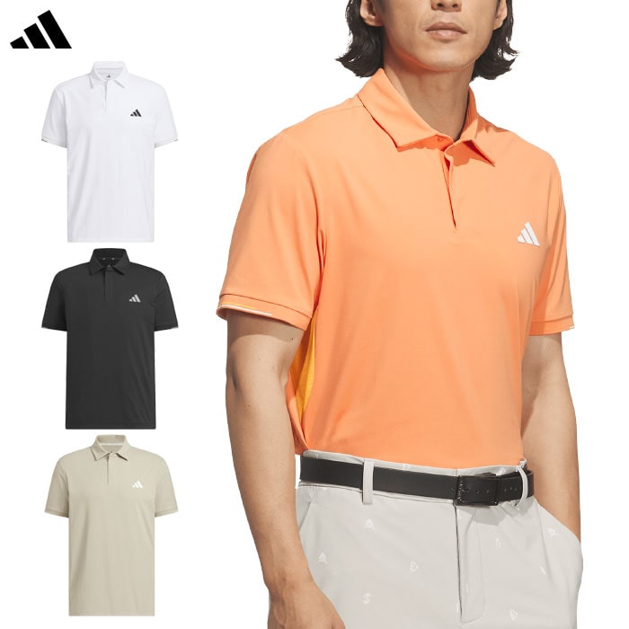 アディダス 接触冷感 ユニバーサル ベンチレーション 半袖シャツ BZ500 メンズ ゴルフウェア ゴルフ 2026春夏モデル adidas 日本正規品