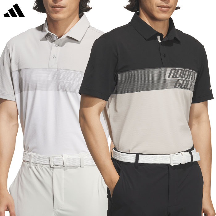 アディダス TWISTKNIT カラーブロック ボタンダウン 半袖シャツ RG650 メンズ ゴルフウェア ゴルフ 2026春夏モデル adidas 日本正規品