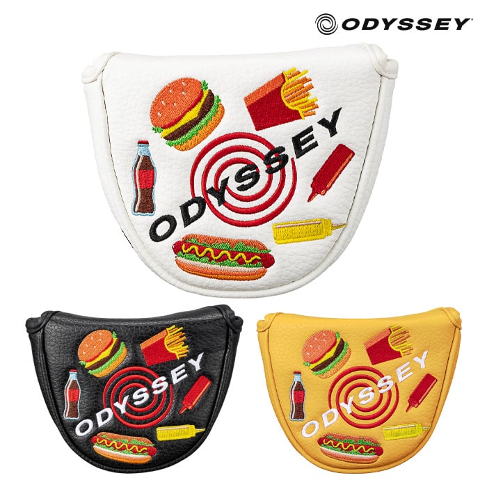 オデッセイ F MLT USA 26 JM パターカバー マレット ヘッドカバー ゴルフ ODYSSEY 2026年モデル 日本正規品