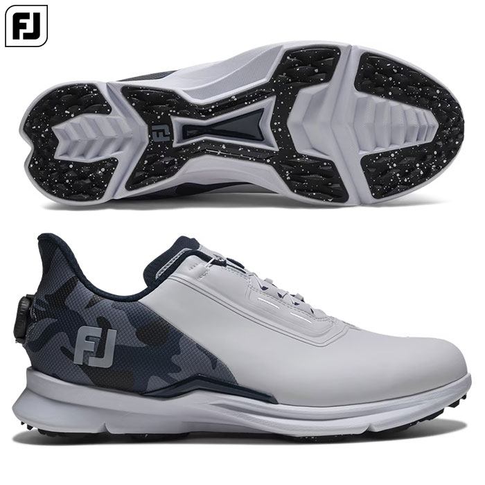 フットジョイ FJ フューエル CAMO BOA ゴルフシューズ スパイクレス 55395 メンズ 靴 FOOTJOY 2026年モデル 日本正規品
