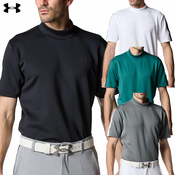 アンダーアーマー UAドライブ アーマーニット モックネック シャツ 6012529 メンズ ゴルフウェア ゴルフ UNDER ARMOUR 2026春夏モデル 日本正規品
