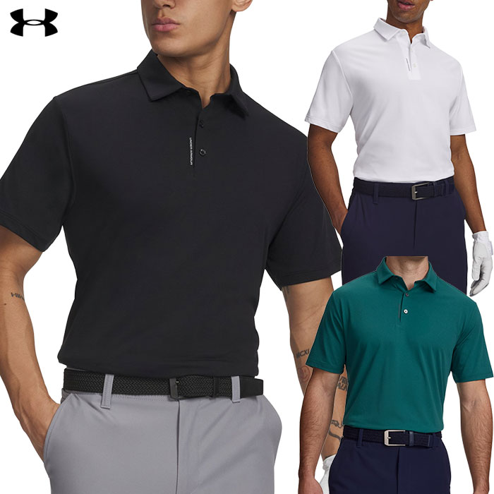 アンダーアーマー UAアーマードライ ポロ 6009652 メンズ ゴルフウェア ゴルフ UNDER ARMOUR 2026春夏モデル 日本正規品