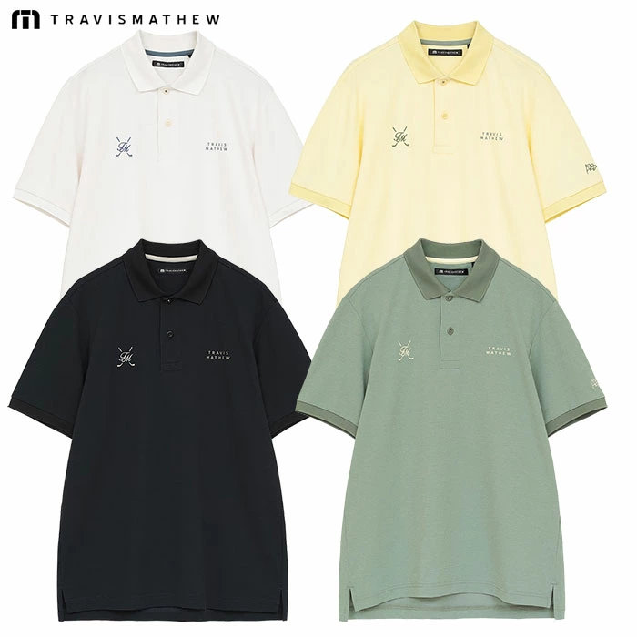 トラヴィスマシュー カラット リブ衿半袖ポロ 7AN020 メンズ ゴルフウェア トップス TravisMathew 2026春夏モデル 日本正規品