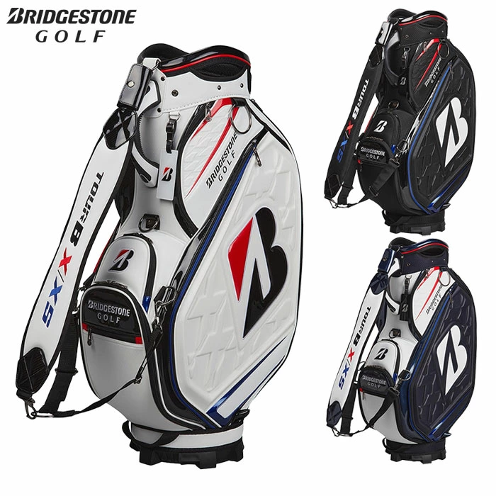 ブリヂストンゴルフ キャディバッグ CB2601 ツアーレプリカモデル 9.5型 47インチ対応 BRIDGESTONE GOLF 2026年モデル 日本正規品