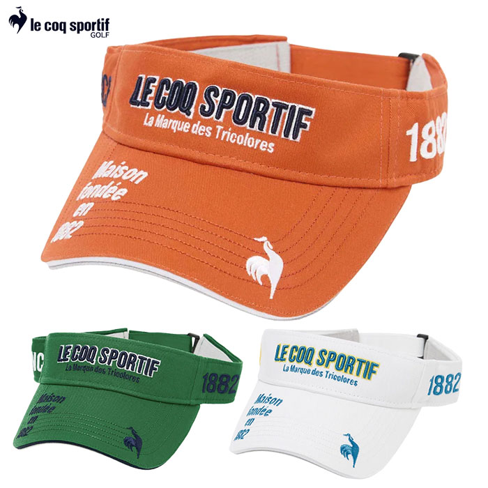 ルコックスポルティフ 定番イヤーカーブキャップ LG5SCP01M メンズ 帽子 ゴルフ le coq sportif golf 2026春夏モデル 日本正規品