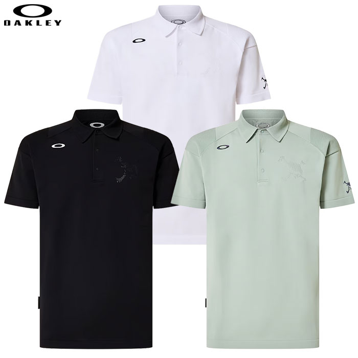 オークリー OAKLEY Skull Limber Sweater Shirt ポロシャツ メンズ 半袖 FOA408763 ゴルフ 2026春夏モデル 日本正規品
