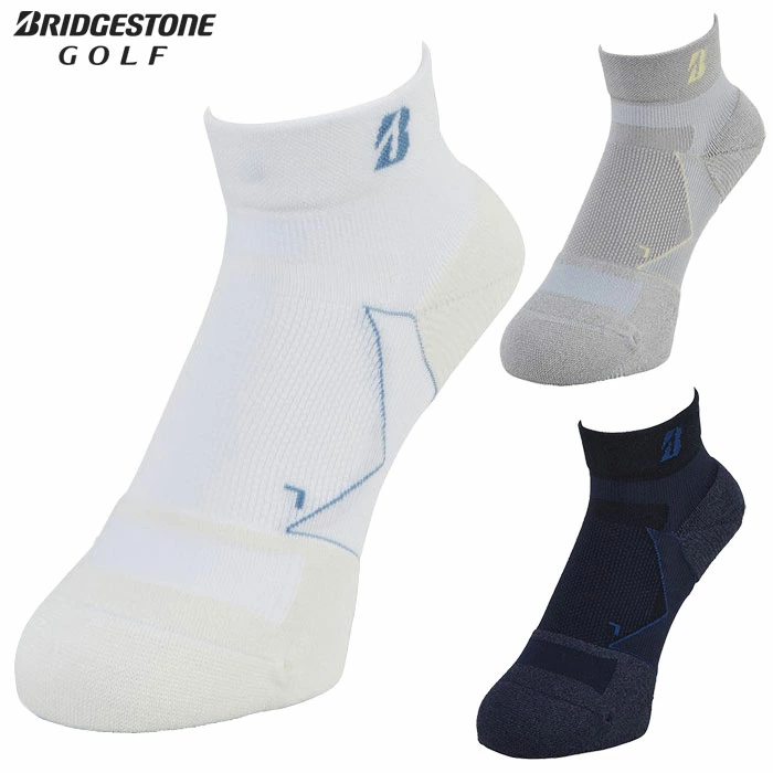 BS ブリヂストンゴルフ HYPERSOX3Dソックスベーシック for サマー アンクル丈 SOS26A メンズ 靴下 2026春夏モデル BRIDGESTONE GOLF 日本正規品