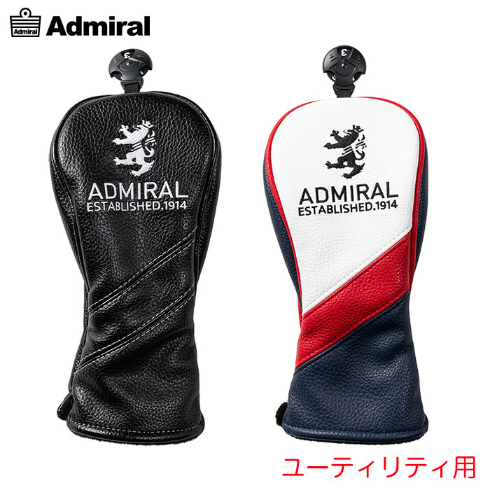 アドミラル Admiral Golf ヘッドカバー ユーティリティーランパント ADMG5AHC ゴルフ 2026年モデル 日本正規品