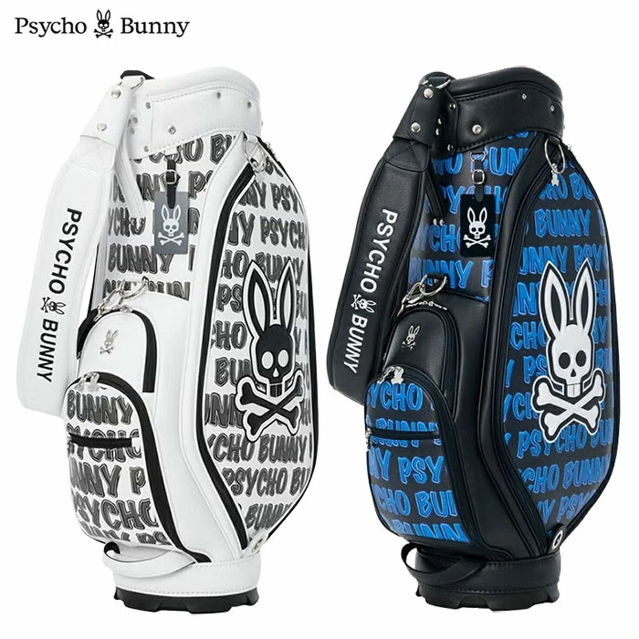 サイコバニー Psycho Bunny カートキャディバッグ EXCLUSIVEEDITION 9.0型 PBMG6AC2 46インチ対応 ゴルフバッグ 2026年モデル 日本正規品
