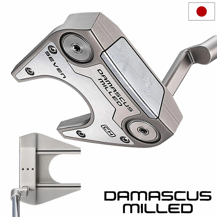 オデッセイ DAMASCUS MILLED SEVEN CH パター メンズ 右用 スチールシャフト 2026年モデル ODYSSEY 日本正規品 日本モデル ゴルフクラブ 5月15日発売