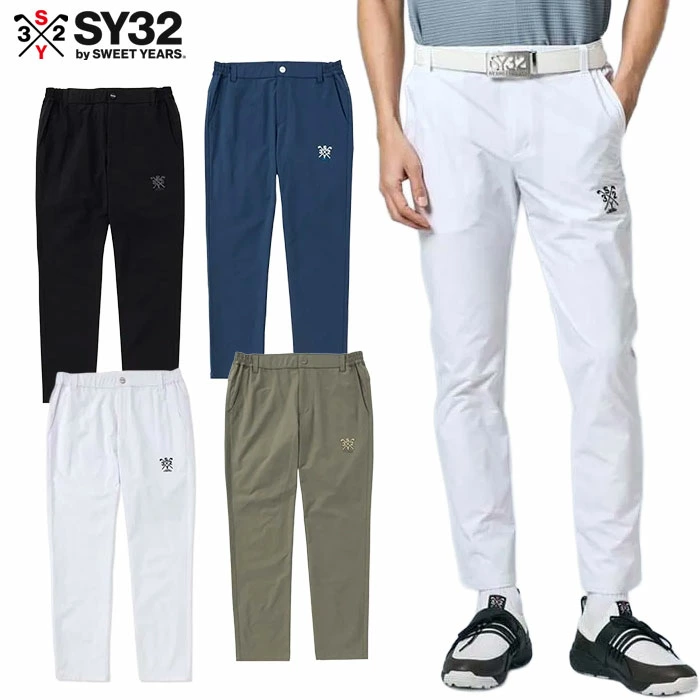 SY32 GOLF パンツ DOUBLE CLOTH LONG PANTS ボトムズ SYG-26S1-24 ゴルフウェア 日本正規品 2026春夏モデル